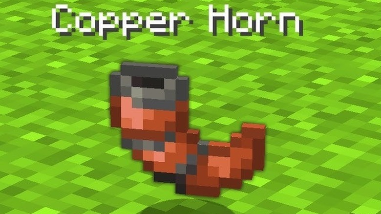 The Copper Horn from Minecraft