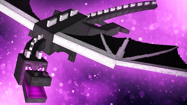 The Ender Dragon from Minecraft