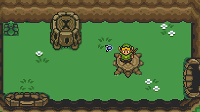 Ocarina of Time 2D Link in Deku Forest