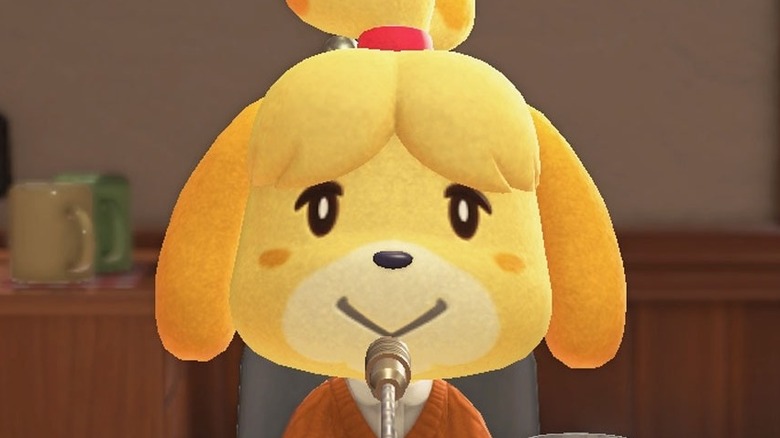 Isabelle smiling