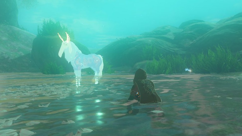 Link sneaking to Satori