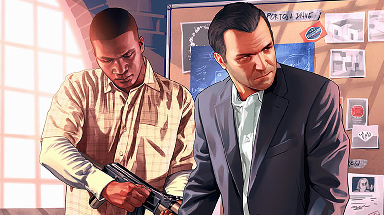 Grand Theft Auto 5 Franklin Michael