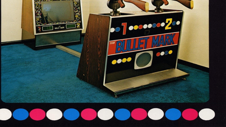 American arcade flyer for Bullet Mark