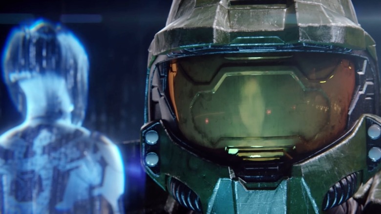 Master Chief and Cortana in Halo: The Master Chief Collection