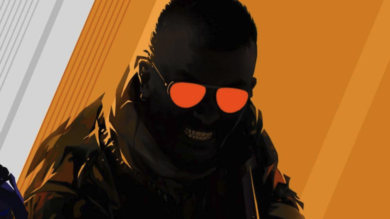 Two soldiers stand in silhouette on the cover art for Counter-Strike 2