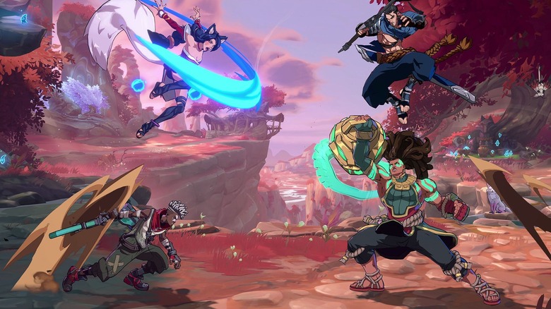 Four fighters converge in 2XKO