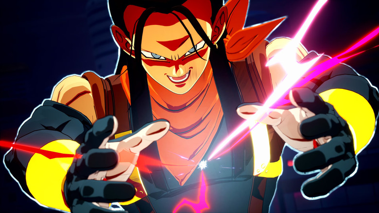 Super Android 17 prepares an energy attack in Dragon Ball Sparking! Zero Neo