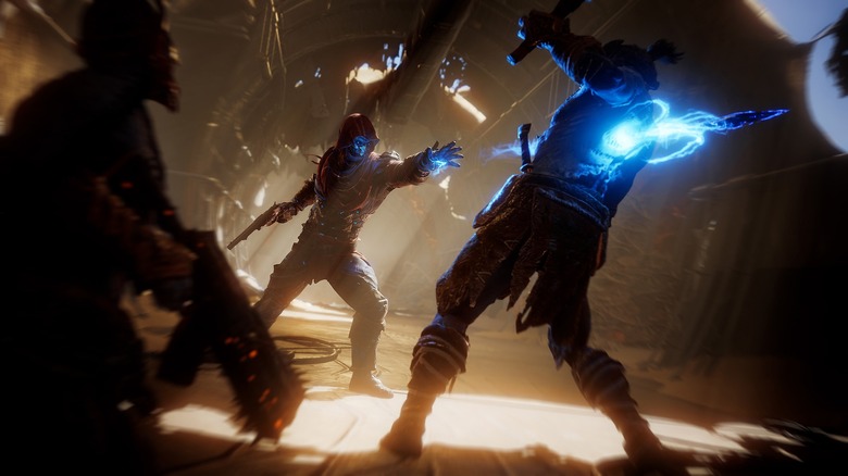 Trickster throwing knife in Outriders