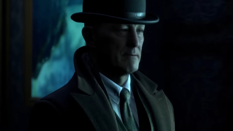 The Curator, as seen in The Dark Pictures Anthology. Note the snazzy hat!
