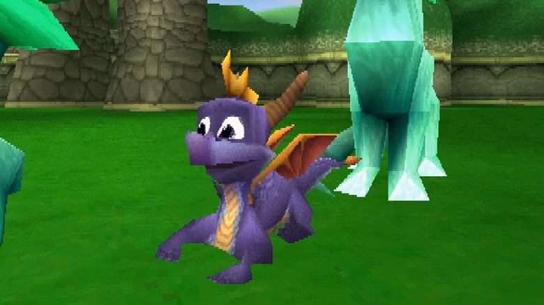 Spyro in the opening cutscene of Spyro the Dragon