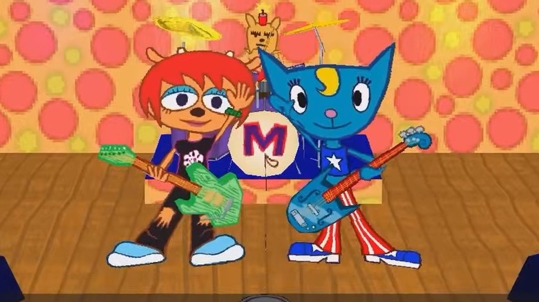 The band, Milk Can, as featured in Um Jammer Lammy