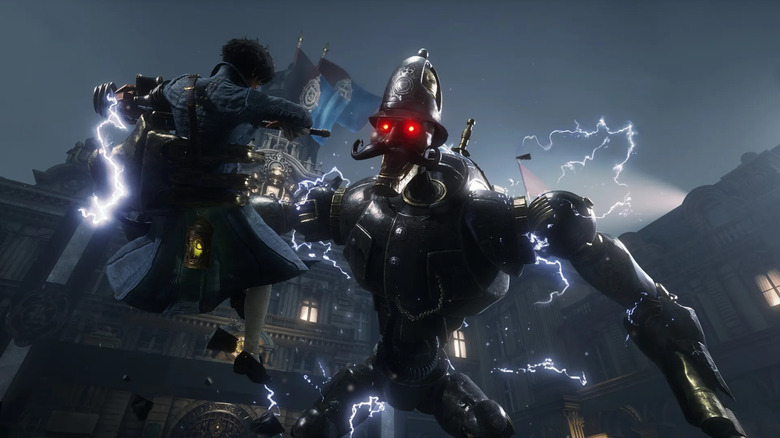 P faces a police automaton in Lies of P