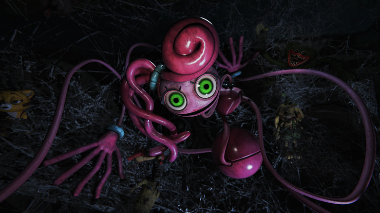Mommy crawls out of the darkness in Poppy Playtime