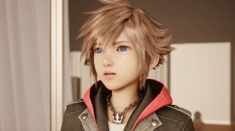 Sora looking grown up in Kingdom Hearts 4