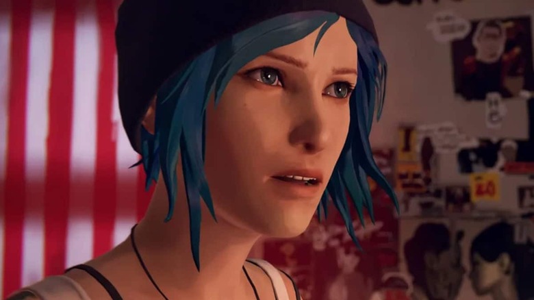 Chloe Price stands in a bedroom in "Life Is Strange" (2015)
