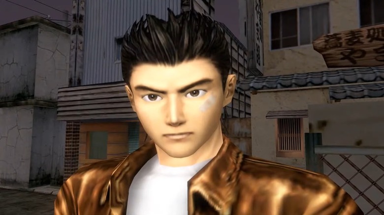 Ryo close-up in Shenmue
