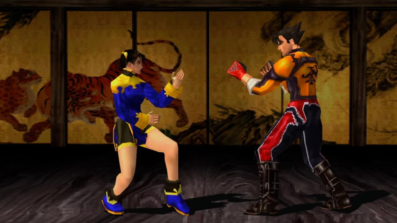 Xiaoyu faces Jin Kazama in Tekken 3