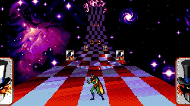Robin stands in a dream reality in The Adventures of Batman & Robin