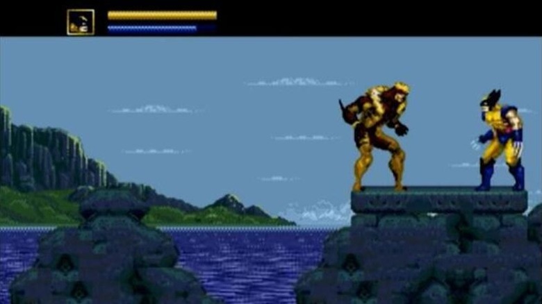 Sabretooth confronts Wolverine in X-Men (1993)