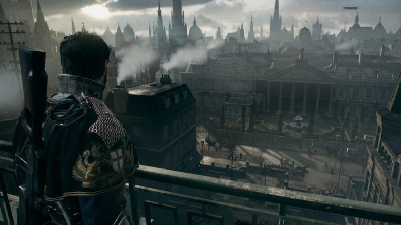 Galahad surveys London in The Order: 1886