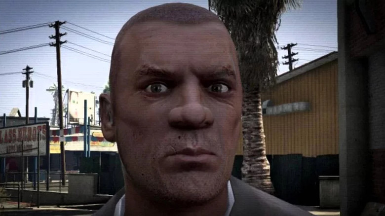 Packie McReary looking serious in GTA V
