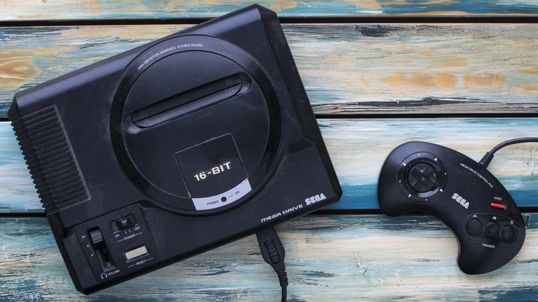 Sega Genesis and controller