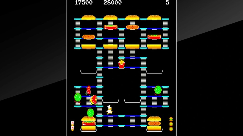 BurgerTime game screen
