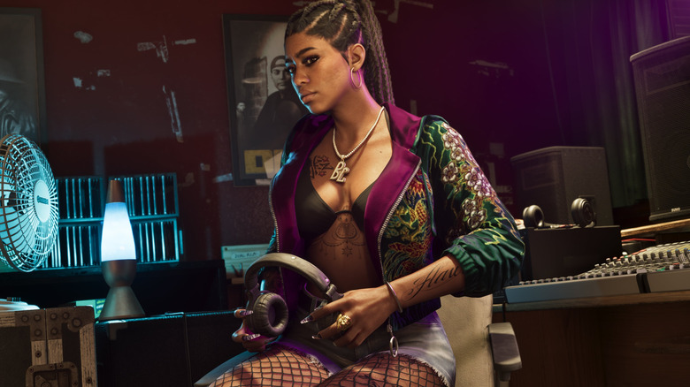Real Dimez in the recording studio in Grand Theft Auto 6