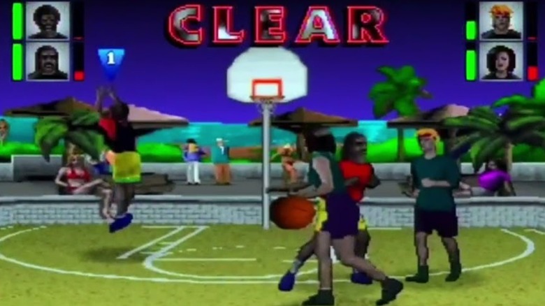Gameplay from White Men Can't Jump on the Atari Jaguar