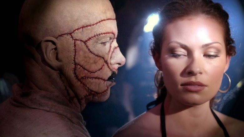 Castillo Sermano taunts Alicia in "House of the Dead" (2003)