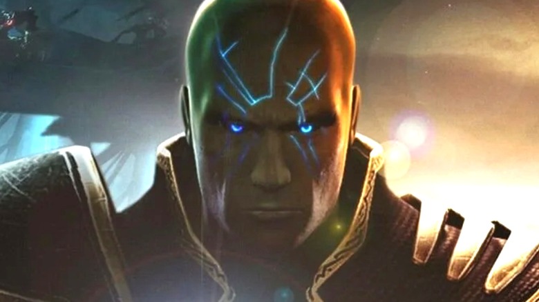 Baldur on the cover of Too Human
