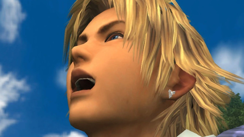 Tidus laughs