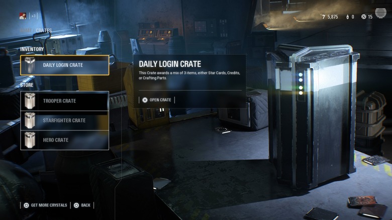 Star Wars Battlefront Loot Boxes