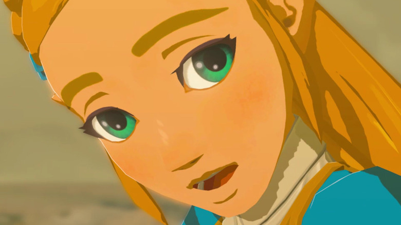 shocked Zelda