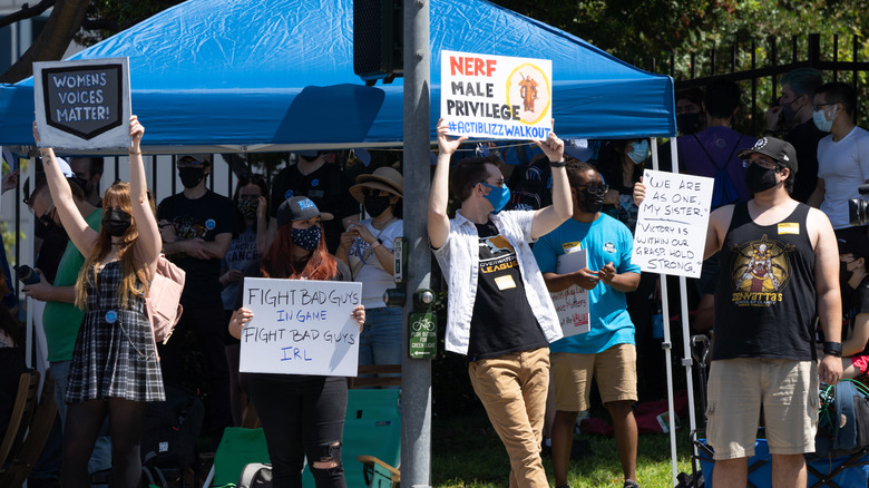 Activision protest