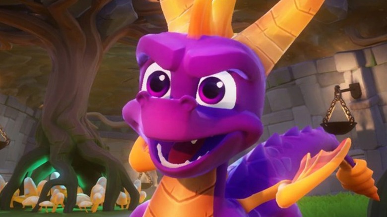 Spyro angry