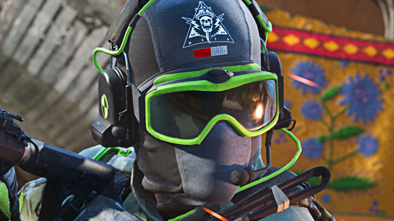 MW2 green soldier closeup