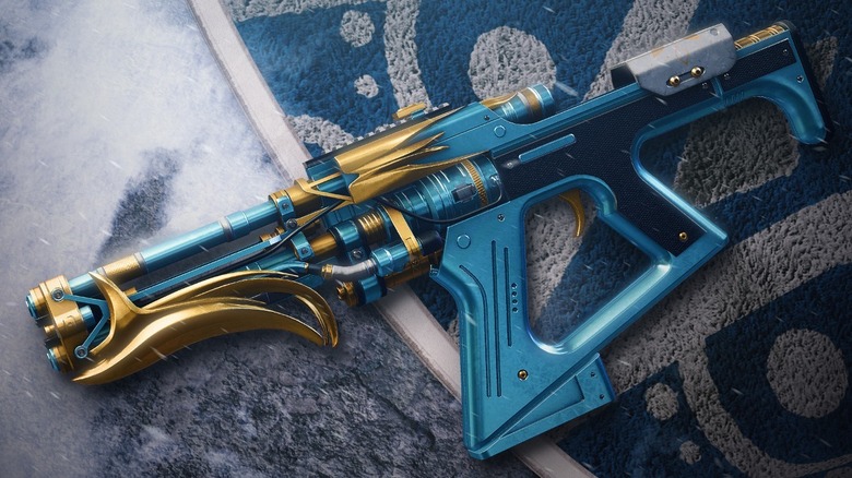 Glacioclasm on icy ground