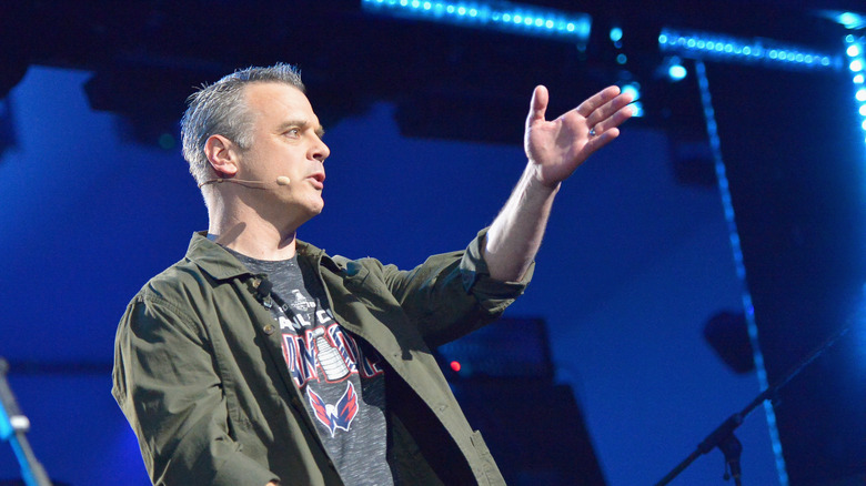 Pete Hines at E3 2018