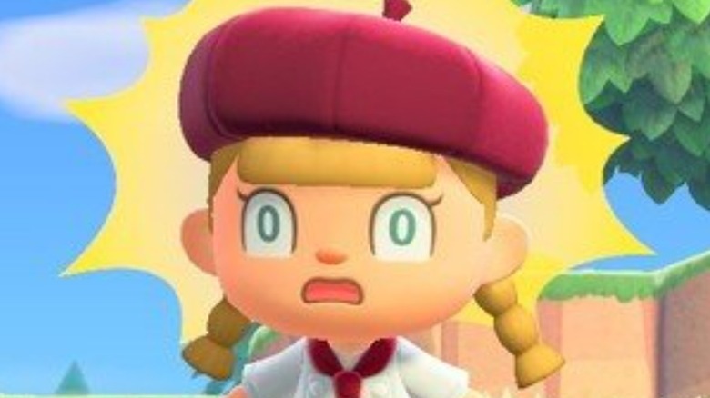 Animal Crossing: New Horizons Surprised Face