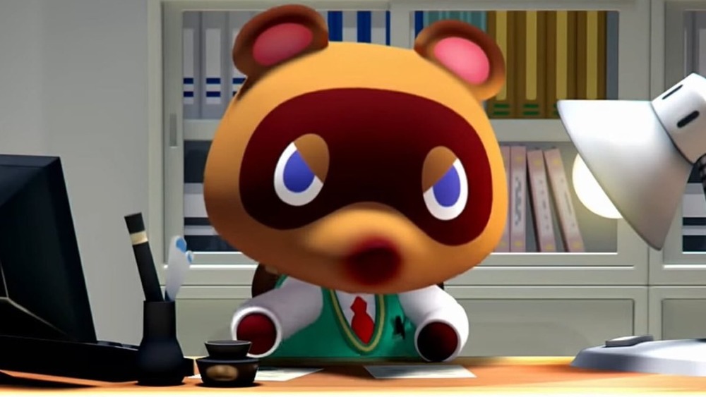 Tom Nook angry