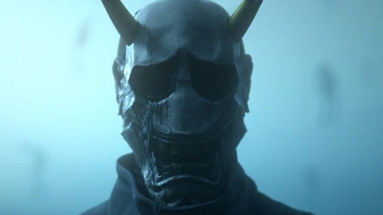 Ghostwire Tokyo creepy mask