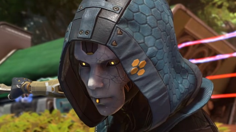 Apex Legends Ash holding sword