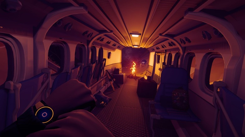 Plane crash site Arctic Awakening