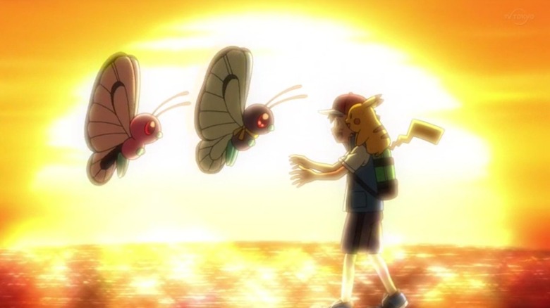 Ash Ketchum reuniting with Butterfree