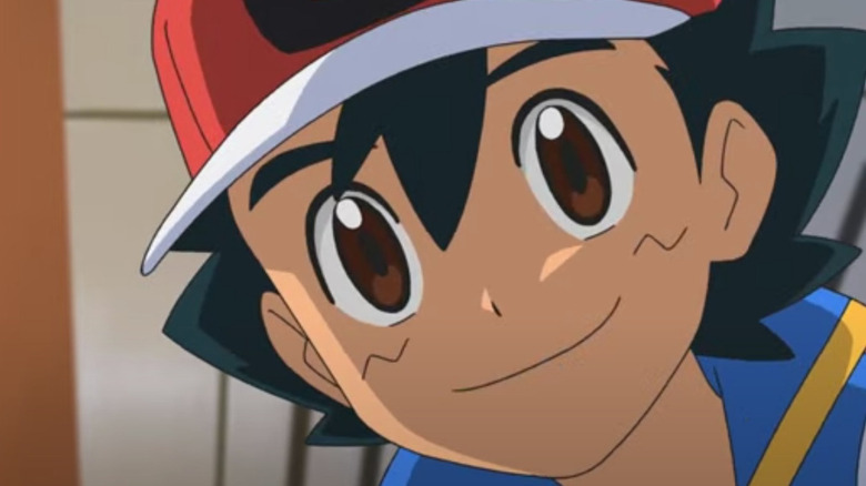 Ash Ketchum Pokémon smiling