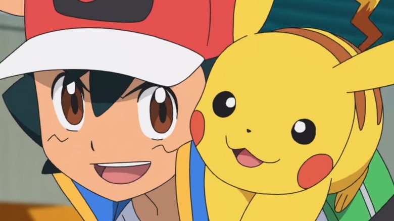 Ash Pikachu starting battle