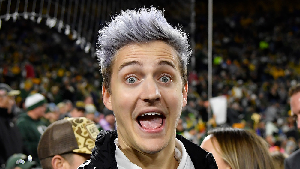 Ninja with a shocked look