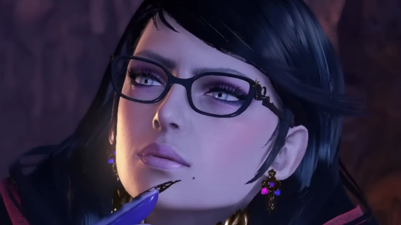 Bayonetta closeup