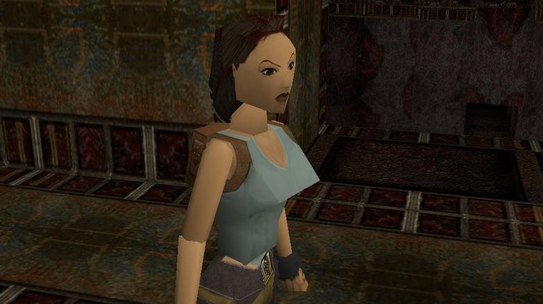 lara croft on ps1
